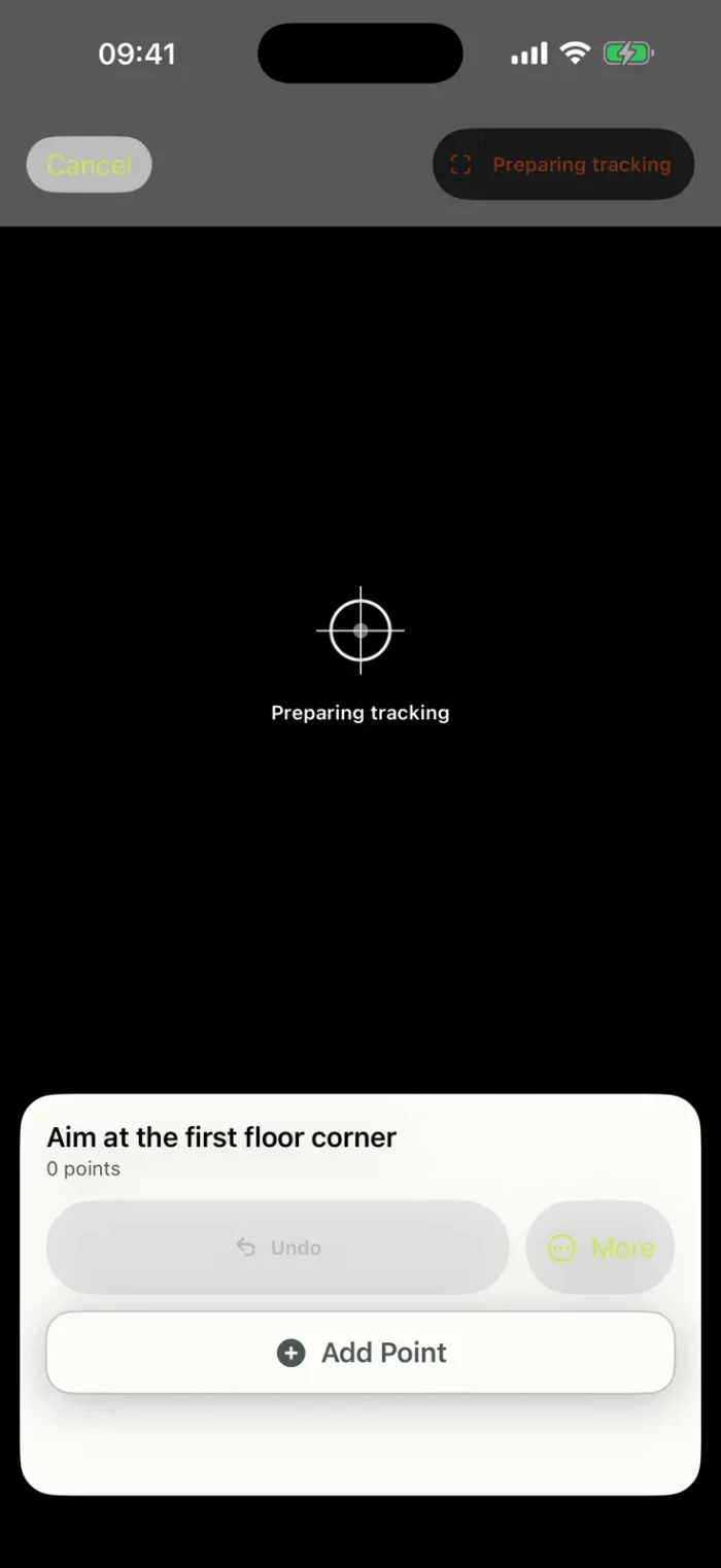 LayMetric point-by-point floor measurement